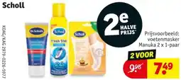 Kruidvat Scholl aanbieding