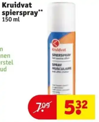 Kruidvat Kruidvat spierspray aanbieding