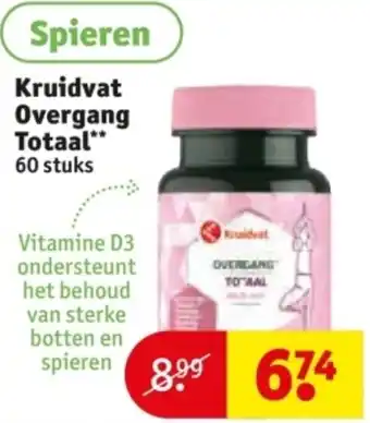 Kruidvat Kruidvat Overgang Totaal aanbieding