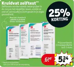 Kruidvat Kruidvat zelftest aanbieding