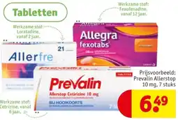 Kruidvat Prevalin Allerstop aanbieding