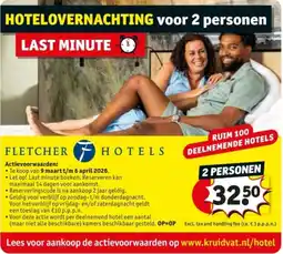 Kruidvat Hotelovernachting aanbieding