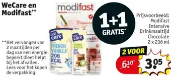 Kruidvat WeCare en Modifast aanbieding
