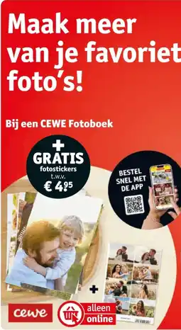 Kruidvat Bij een CEWE Fotoboek aanbieding