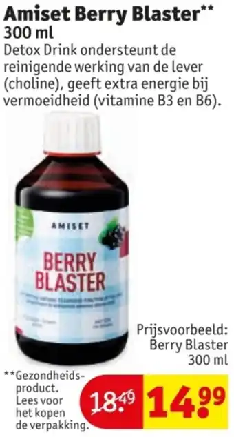 Kruidvat Amiset Berry Blaster aanbieding