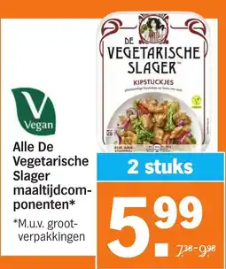 Albert Heijn Alle De Vegetarische Slager maaltijdcom ponenten aanbieding