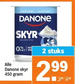 Albert Heijn Alle Danone skyr aanbieding