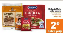 Albert Heijn Alle Santa Maria en La Morena aanbieding