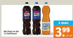 Albert Heijn Alle Pepsi en Sisi aanbieding