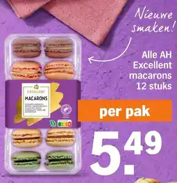 Albert Heijn Alle AH Excellent macarons aanbieding