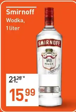 Albert Heijn Smirnoff Wodka aanbieding