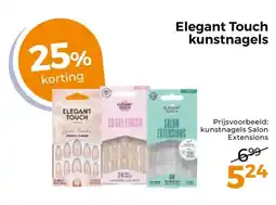 Trekpleister Elegant Touch kunstnagels aanbieding