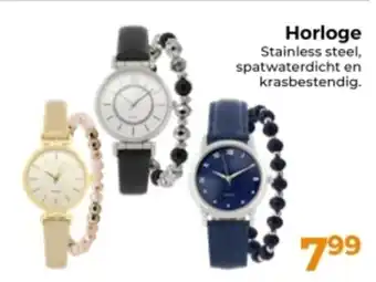 Trekpleister Horloge aanbieding