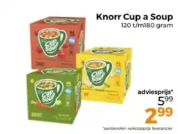 Trekpleister Knorr Cup a Soup aanbieding