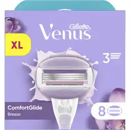 Albert Heijn Gillette Venus Comfortglide breeze XL navulmesjes aanbieding