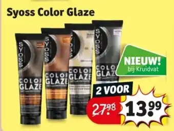 Kruidvat Syoss color glaze aanbieding