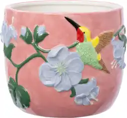Intratuin Intratuin bloempot Fiks roze D 17 H 14 cm aanbieding