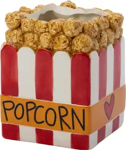 Intratuin Intratuin bloempot Popcorn rood / wit / geel D 11 H 13 cm aanbieding