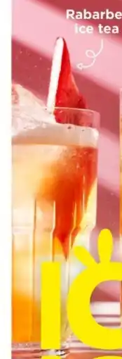 Jumbo Rabarber ice tea aanbieding