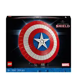 Bol.com LEGO Marvel Het schild van Captain America - 76262 aanbieding