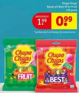 Kruidvat Chupa Chups aanbieding
