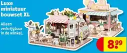 Kruidvat Luxe miniatuur bouwset XL aanbieding
