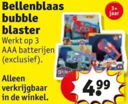 Kruidvat Bellenblaas bubble blaster aanbieding