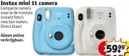 Kruidvat Instax mini 11 camera aanbieding