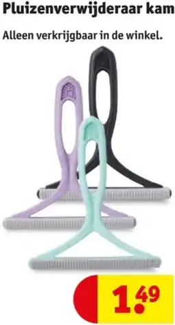 Kruidvat Pluizenverwijderaar kam aanbieding