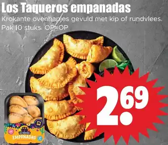 Dirk Los Taqueros empanadas aanbieding