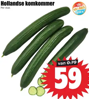 Dirk Hollandse komkommer aanbieding