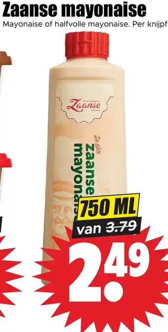 Dirk Zaanse mayonaise aanbieding