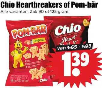 Dirk Chio Heartbreakers of Pom-bär aanbieding