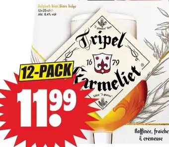 Dirk Tripel Karmeliet aanbieding