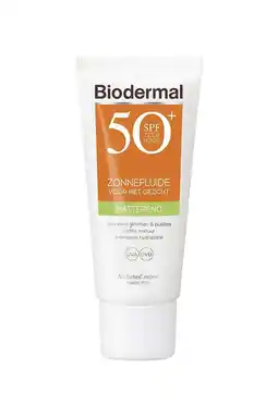 Wehkamp Biodermal Matterend zonnefluïde gezicht SPF50+ - 40 ml aanbieding
