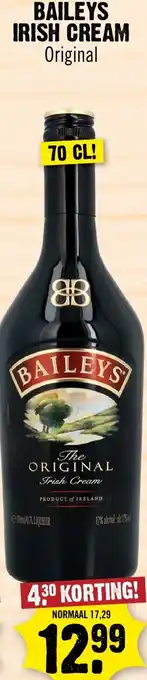 Dirk Baileys irish cream aanbieding