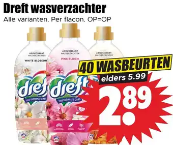 Dirk Dreft wasverzachter aanbieding
