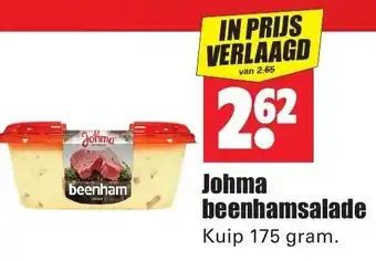 Dirk Joohma beenhamsalade 175g aanbieding