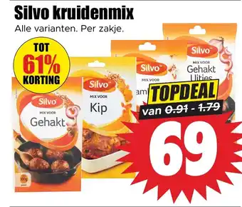 Dirk Silvo kruidenmix aanbieding