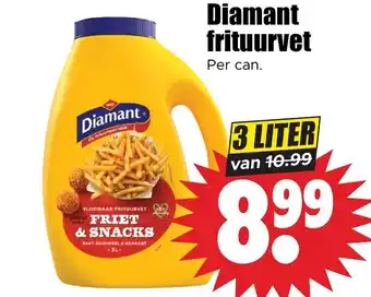 Dirk Diamant frituurvet aanbieding