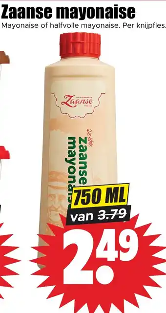 Dirk Zaanse mayonaise aanbieding