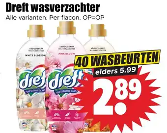 Dirk Dreft wasverzachter aanbieding