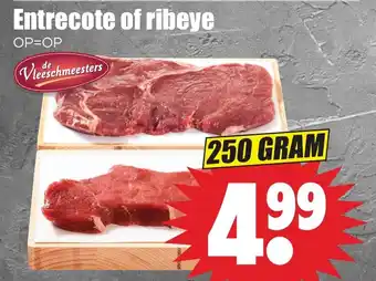 Dirk Entrecote of ribeye aanbieding