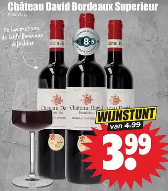 Dirk Château David Bordeaux Superieur aanbieding