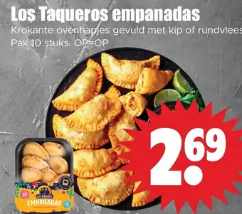 Dirk Los Taqueros empanadas aanbieding