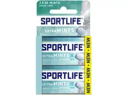 Hoogvliet Sportlife Extra mints aanbieding
