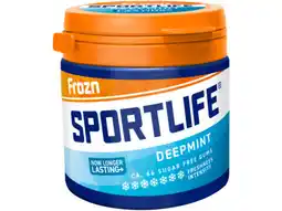 Hoogvliet Sportlife Frozn deepmint gums sugarfree aanbieding