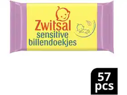 Hoogvliet Zwitsal Billendoekjes Sensitive aanbieding