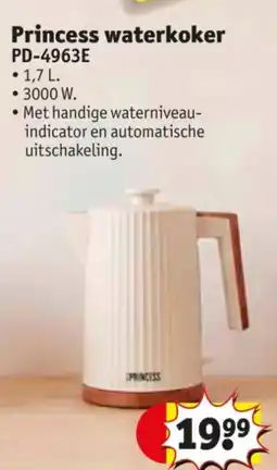 Kruidvat Princess waterkoker pd-4963e aanbieding