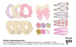 Zeeman Kinder haaraccessoires aanbieding